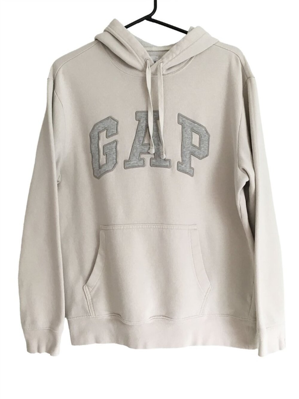 Gap Grayish White Sweatshirt Hoodie Size Medium